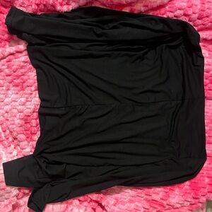 Black Long Sleeve Top